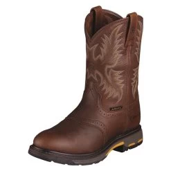 Men's Ariat 10" Workhog Pull-On Boots -Outdoor Shoes Shop 0 650 ariat 10 workhog pull on dark copper