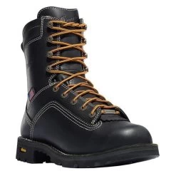 Men's Danner 8" Quarry USA GTX Boots -Outdoor Shoes Shop 0 650 danner 8 quarry usa gtx black