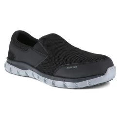 Men's Reebok Sublite Cushion Work Slip-On Alloy Toe SR