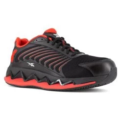 Men's Reebok Zig Elusion Heritage Work Composite Toe -Outdoor Shoes Shop 1 650 reebok zig elusion heritage work composite toe black red