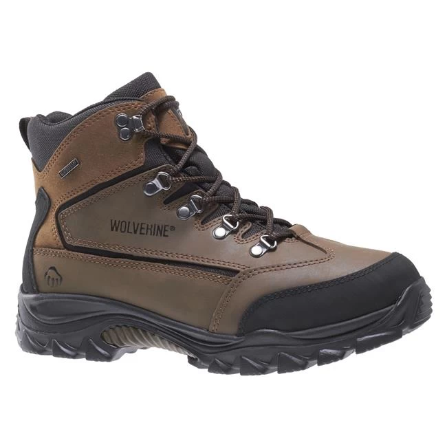 Men's Wolverine 6" Spencer Mid-Cut Hiker Waterproof Boots 2 Men's Wolverine 6" Spencer Mid-Cut Hiker Waterproof Boots - Image 2