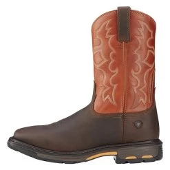 Men's Ariat 11" Workhog Wide Square Toe Boots -Outdoor Shoes Shop 2 650 ariat 11 workhog wide square toe dark earth brick