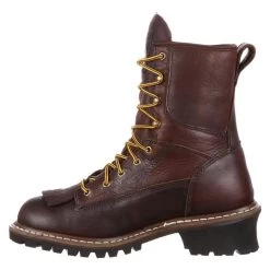 Men's Georgia 8" Logger Steel Toe Waterproof Boots -Outdoor Shoes Shop 2 650 georgia 8 logger steel toe waterproof bark