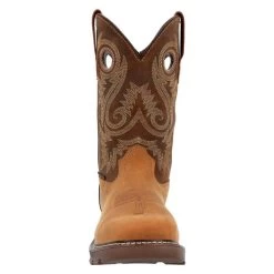 Men's Georgia 11" Carbo-Tec FLX Pull-On Square Toe Alloy Toe Waterproof Boots -Outdoor Shoes Shop 3 650 georgia 11 carbo tec flx pull on square toe alloy toe waterproof boots brown tan