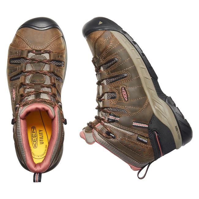 Women's Keen Utility Flint II MID Waterproof Boots 4 Women's Keen Utility Flint II MID Waterproof Boots - Image 4