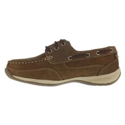Men's Rockport Works Sailing Club Boat Shoe Steel Toe -Outdoor Shoes Shop 3 650 rockport works sailing club boat shoe steel toe brown1