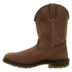 Men's Rocky Worksmart Unlined Western Boots -Outdoor Shoes Shop 5 650 rocky worksmart unlined western boots dark brown